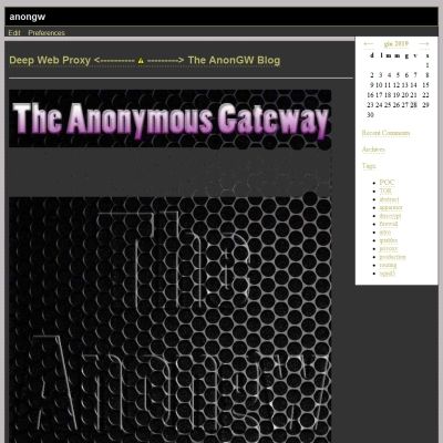 Anonymous Gateway