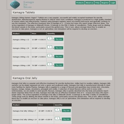 Kamagra for Bitcoin