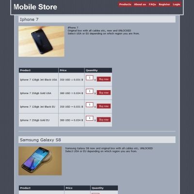 Mobile Store