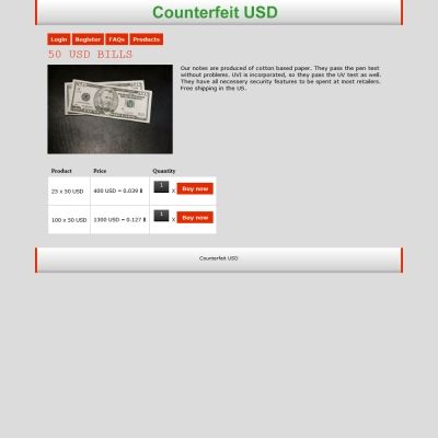 USD Counterfeits