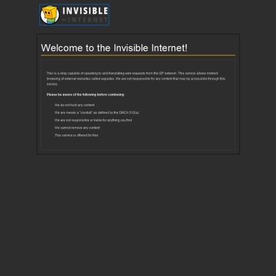 Invisible-internet